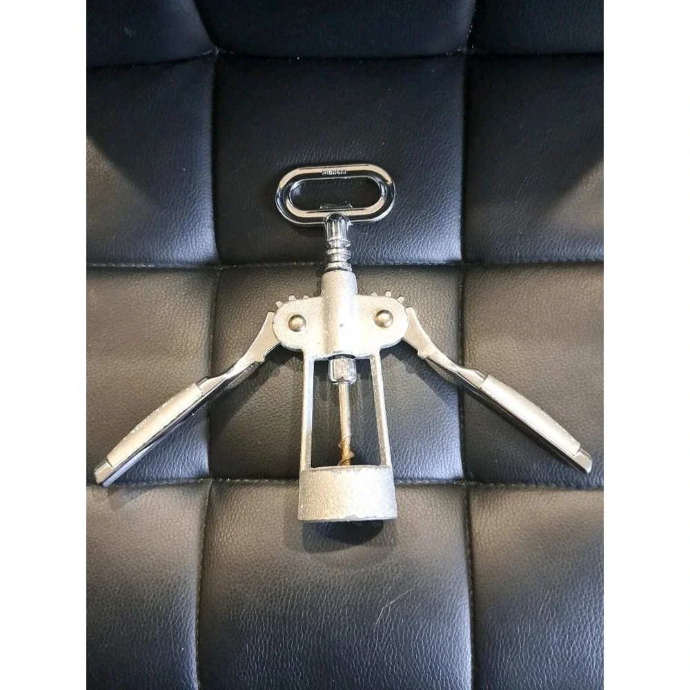 Vintage PEDRINI Italy Stainless Steel Wing Cork Screw Wine Bottle‎ Opener